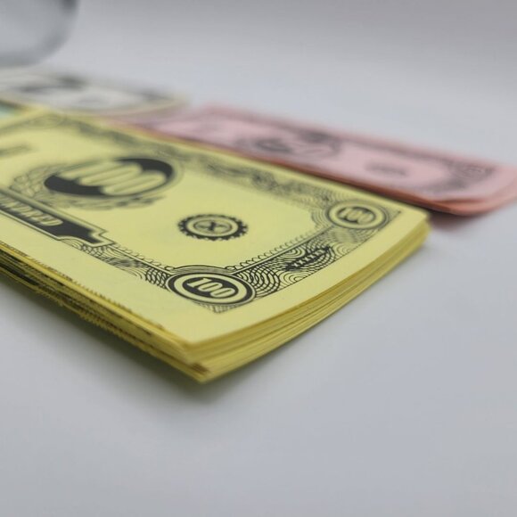 Milton Bradley Game Money Replacement Paper Crafting Scrapbook Artwork Family - Picture 5 of 6